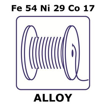 GLASS SEALING ALLOY ALLOY, FE54NI29CO17&