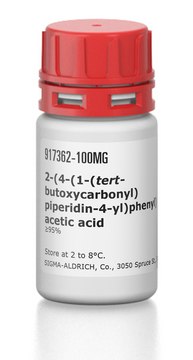 2-(4-(1-(tert-butoxycarbonyl)piperidin-4-yl)phenyl)acetic acid