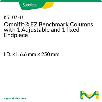 OMNIFIT EZ COLUMN 6.6MM/250MM 1XF