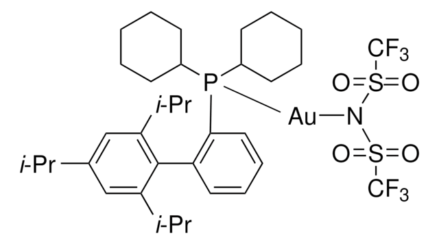 2-Dicyclohexylphosphino-2?,4?,6?-triisopropylbiphenyl gold(I) bis(trifluoromethanesulfonyl)imide