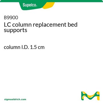 LC column replacement bed supports