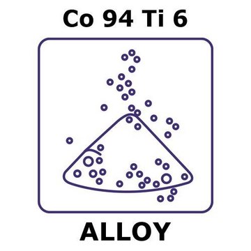 COBALT-TITANIUM ALLOY, CO94TI6, POWDER,&