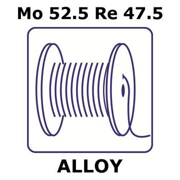 MOLYBDENUM-RHENIUM ALLOY, MO52.5RE47.5,&