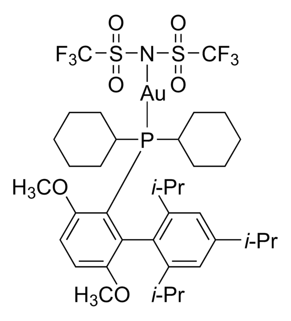 [2-(Dicyclohexylphosphino)-3,6-dimethoxy-2?,4?,6?-triisopropyl-1,1?-biphenyl]gold(I) bis(trifluoromethanesulfonyl)imide