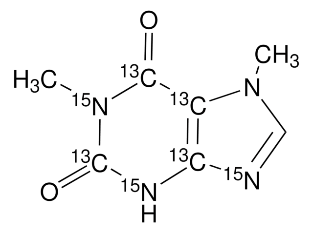 1,7-Dimethylxanthine-2,4,5,6-¹³C?-1,3,9-¹?N?