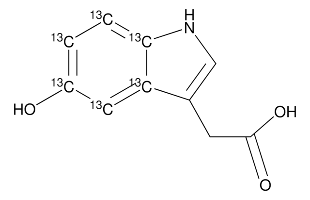 5-Hydroxyindole-3a,4,5,6,7,7a-¹³C?-3-acetic acid