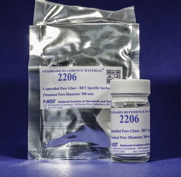 CONTROLLED PORE GLASS - BET