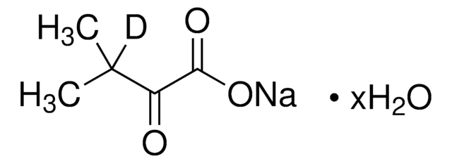 2-Keto-3-methylbutyric acid-3-d sodium salt hydrate