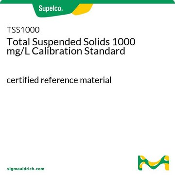 Total Suspended Solids 1000 mg/L