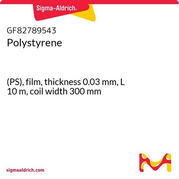 POLYSTYRENE, (PS), FILM, THICKNESS 0.03&