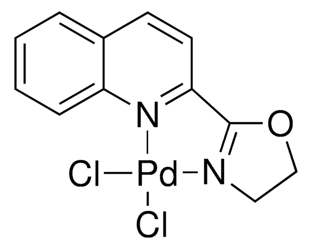 Dichloro[2-(4,5-dihydro-2-oxazolyl)quinoline]palladium(II)