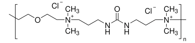 Poly[bis(2-chloroethyl) ether-alt-1,3-bis[3-(dimethylamino)propyl]urea] quaternized, solution
