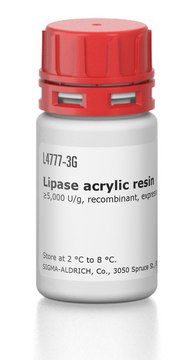 Lipase acrylic resin