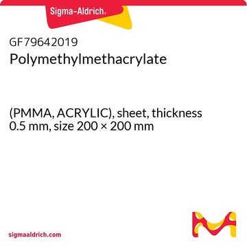 POLYMETHYLMETHACRYLATE, (PMMA, ACRYLIC)&