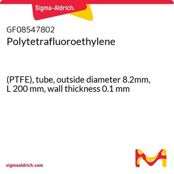 POLYTETRAFLUOROETHYLENE, (PTFE), TUBE, &