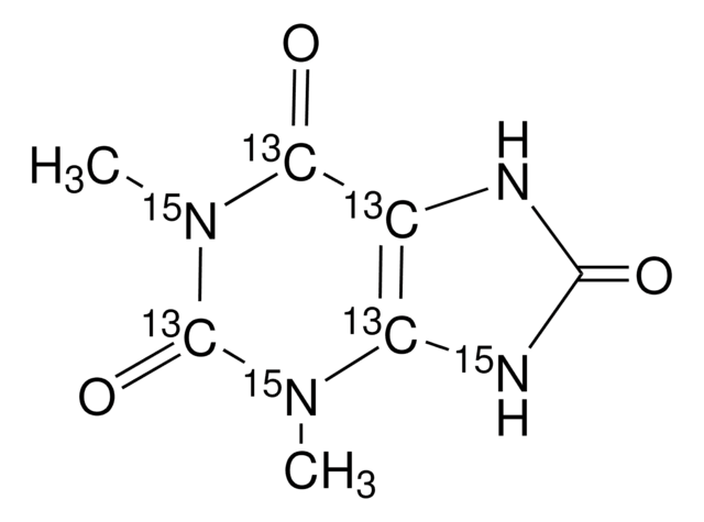 1,3-Dimethyluric acid-2,4,5,6-¹³C?-1,3,9-¹?N?