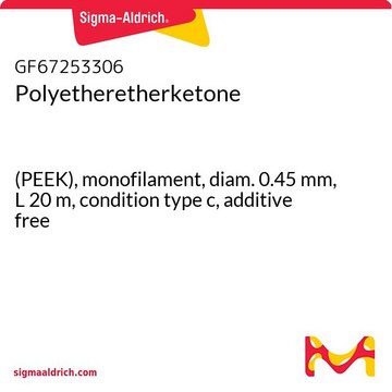 POLYETHERETHERKETONE, (PEEK), MONOFILAM&