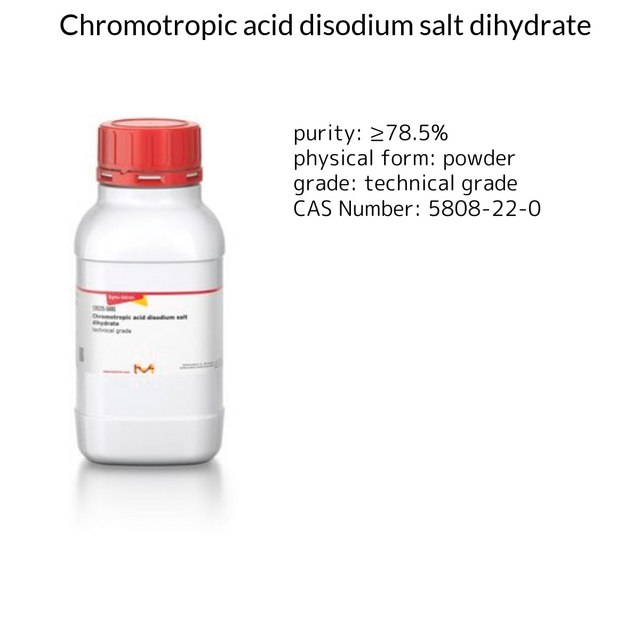 Chromotropic acid disodium salt dihydrate