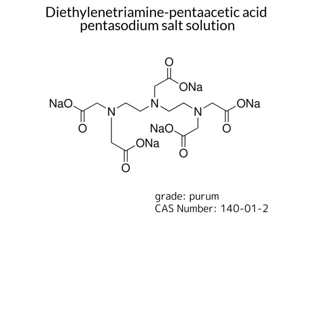 Diethylenetriamine-pentaacetic acid pentasodium salt solution