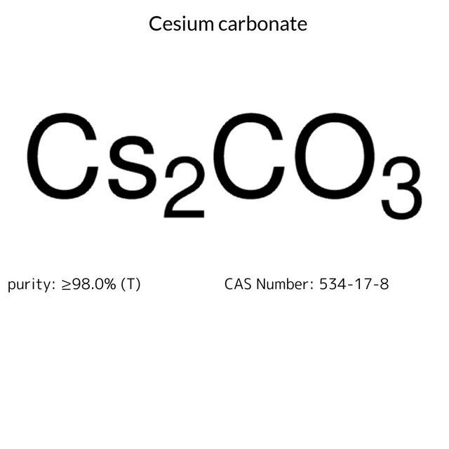 Cesium carbonate