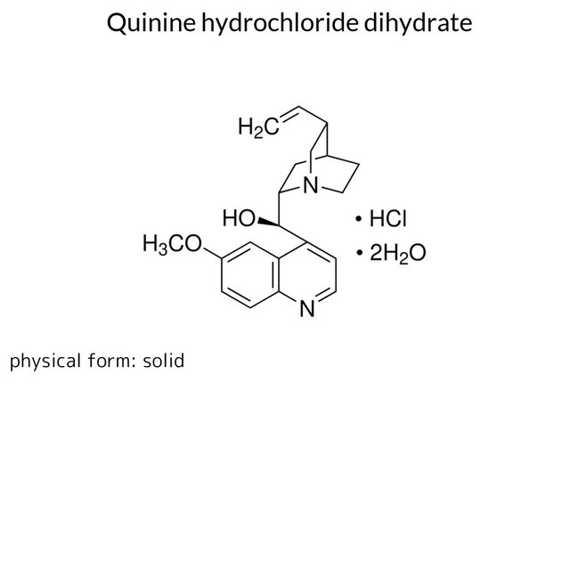Quinine hydrochloride dihydrate