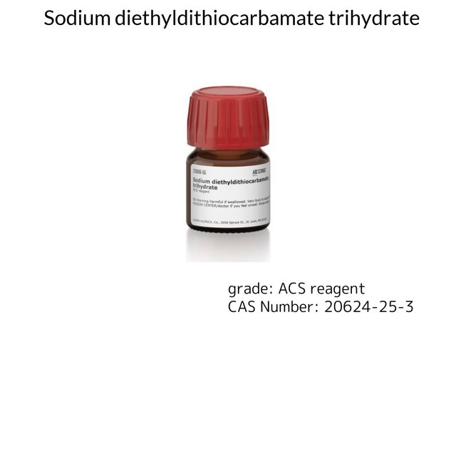Sodium diethyldithiocarbamate trihydrate