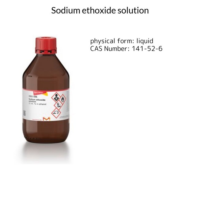 Sodium ethoxide solution