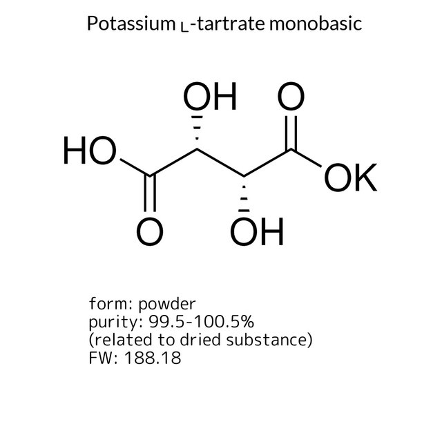 Potassium ?-tartrate monobasic