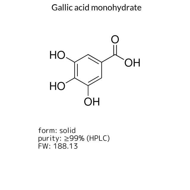 Gallic acid monohydrate
