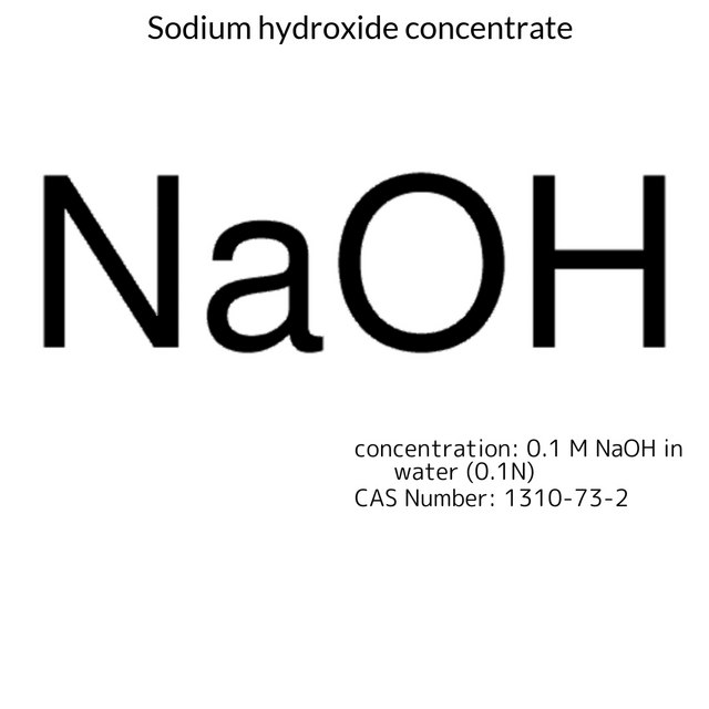 Sodium hydroxide concentrate