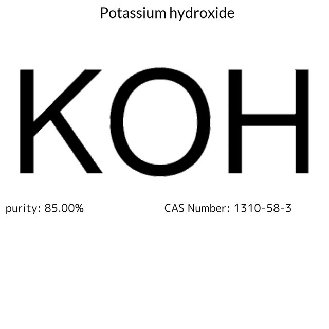 Potassium hydroxide