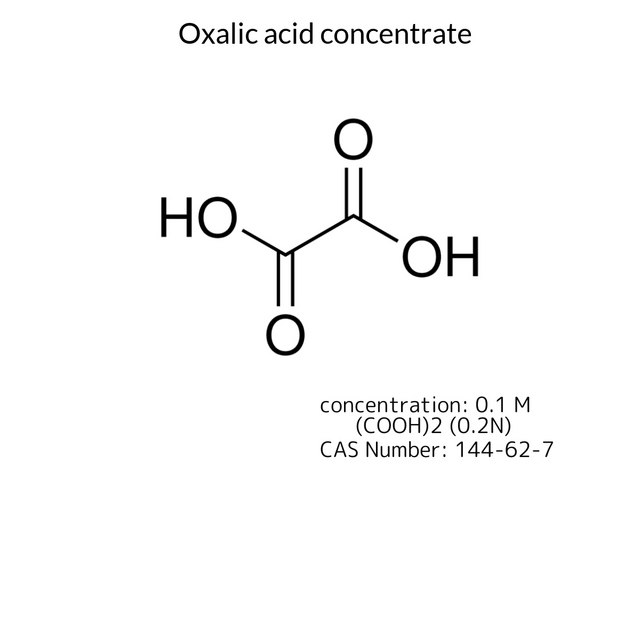 Oxalic acid concentrate