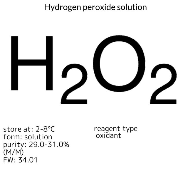 Hydrogen peroxide solution
