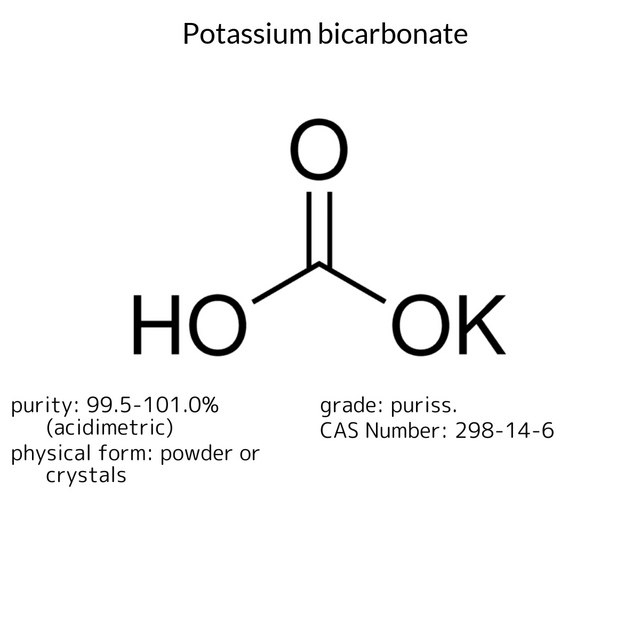POTASSIUM HYDROGEN CARBONATE EXTRA PURE,