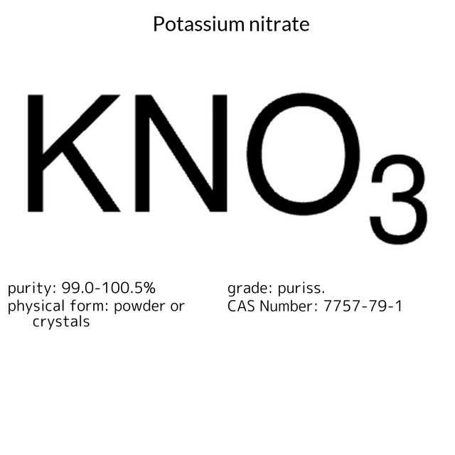 POTASSIUM NITRATE EXTRA PURE, B.