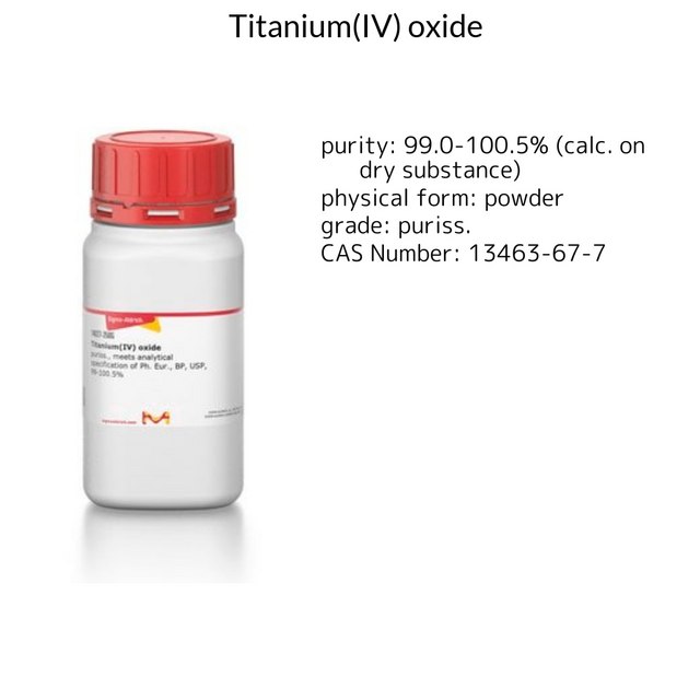TITANIUM(IV) OXIDE EXTRA PURE, DAB,