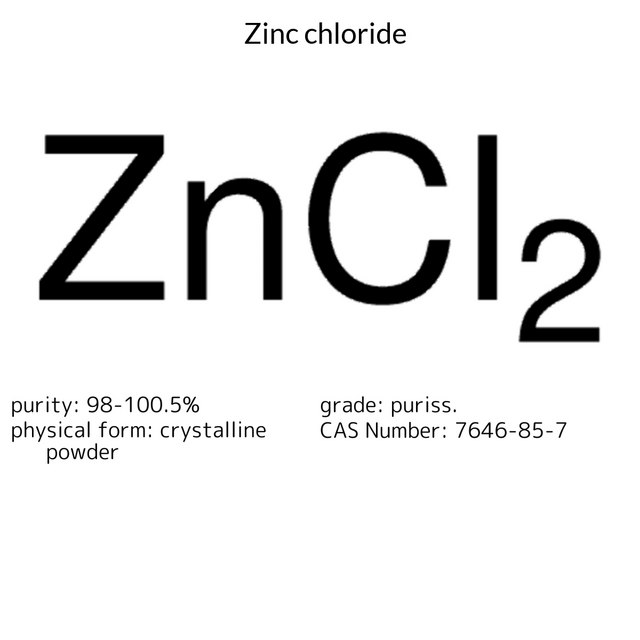 ZINC CHLORIDE EXTRA PURE, DAB,