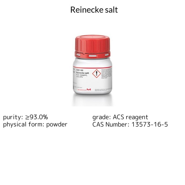 REINECKE SALT, ACS REAGENT, >=93.0%