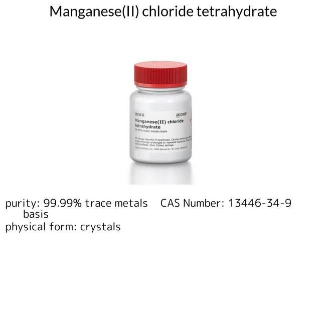 MANGANESE(II) CHLORIDE TETRAHYDRATE, 99&