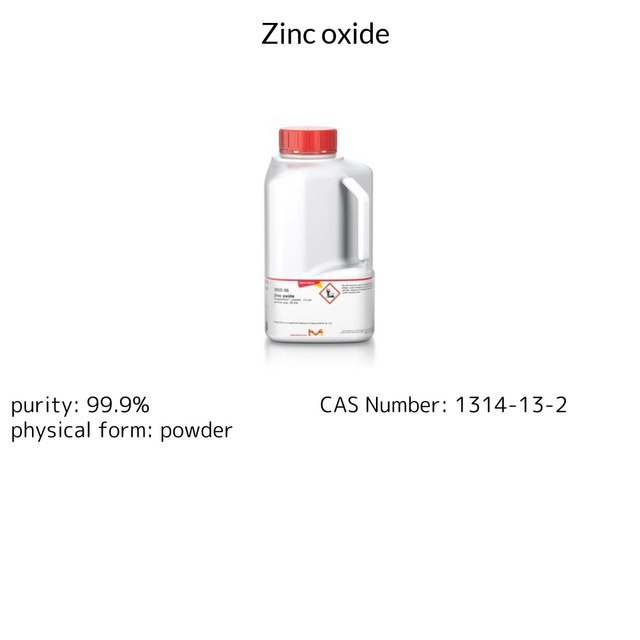 ZINC OXIDE, POWDER, <5 MICRON,