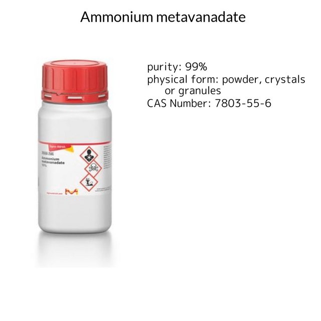 AMMONIUM METAVANADATE, 99%