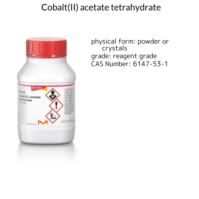 COBALT(II) ACETATE TETRAHYDRATE, REAGEN&