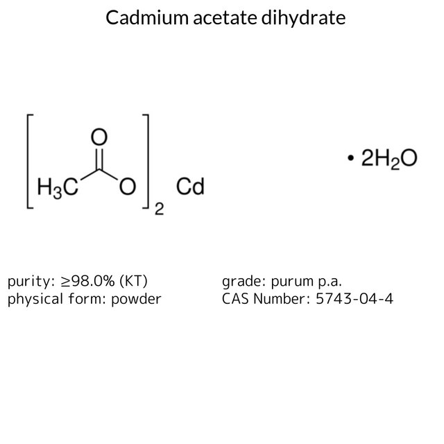 CADMIUM ACETATE DIHYDRATE