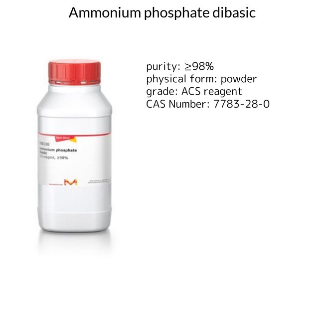 AMMONIUM HYDROGENPHOSPHATE, 98+%, A.C.S&