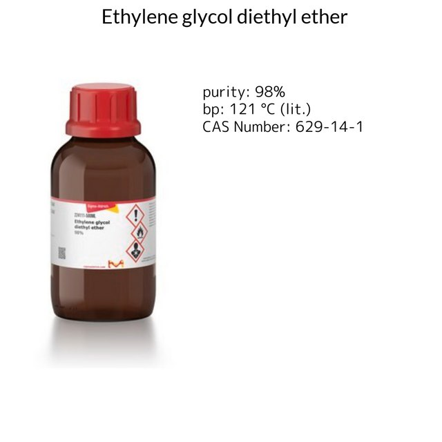 ETHYLENE GLYCOL DIETHYL ETHER, 98%