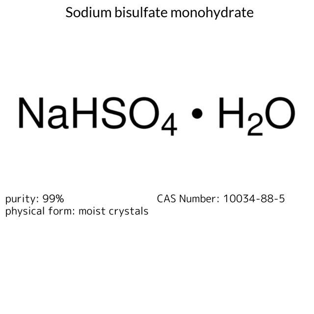 SODIUM HYDROGENSULFATE MONOHYDRATE, REAG