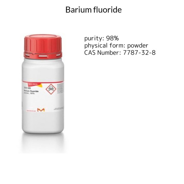 BARIUM FLUORIDE, POWDER, 98%