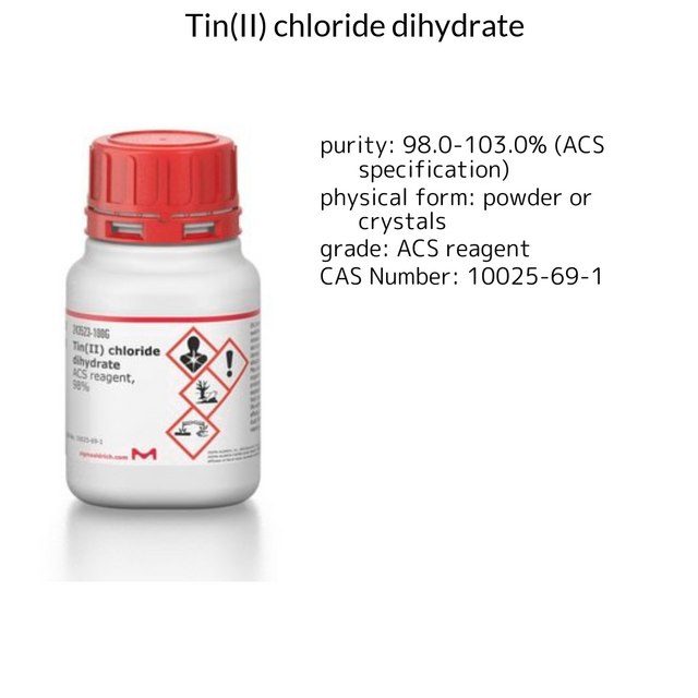 TIN(II) CHLORIDE DIHYDRATE, 98%, A.C.S.&
