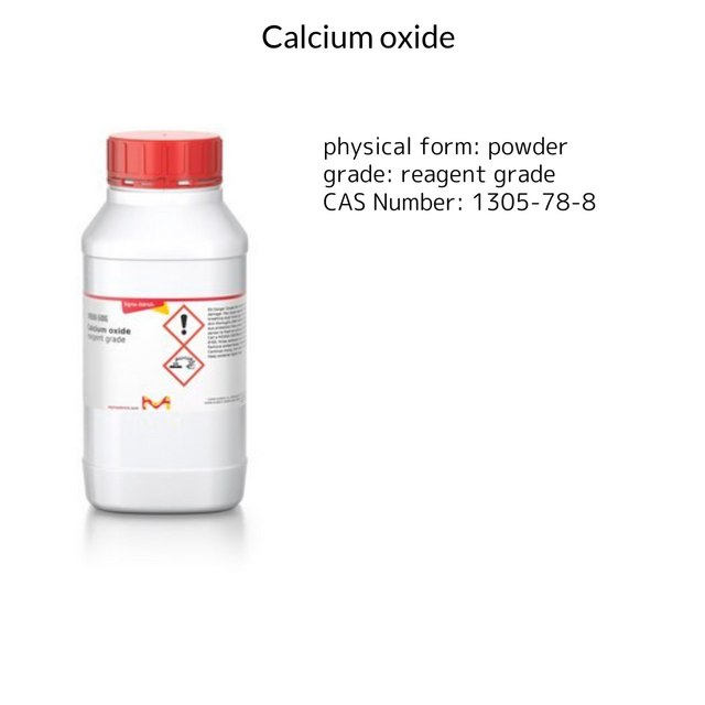 CALCIUM OXIDE, REAGENT GRADE