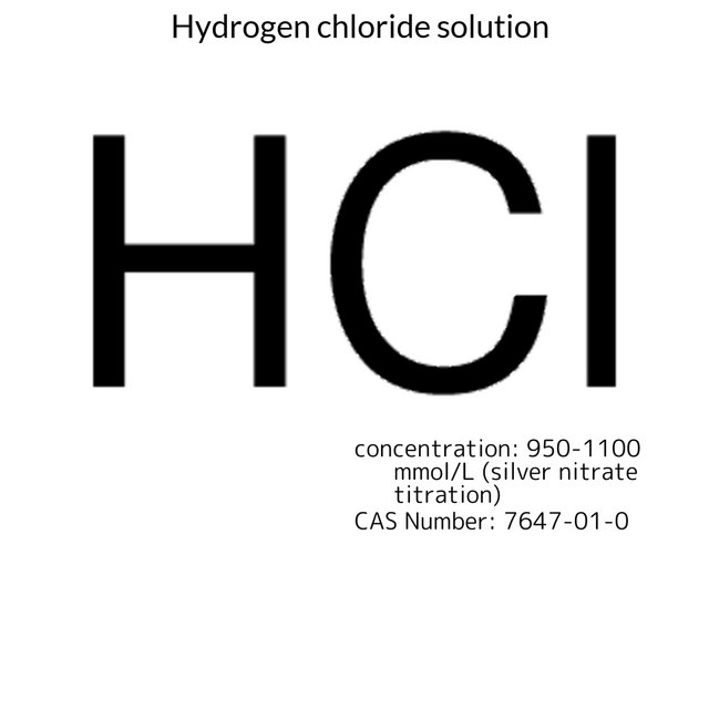 HYDROGEN CHLORIDE, 1.0M SOLUTION IN